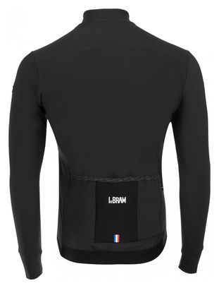 Maillot Manches Longues LeBram Allos Noir Coupe Ajustée