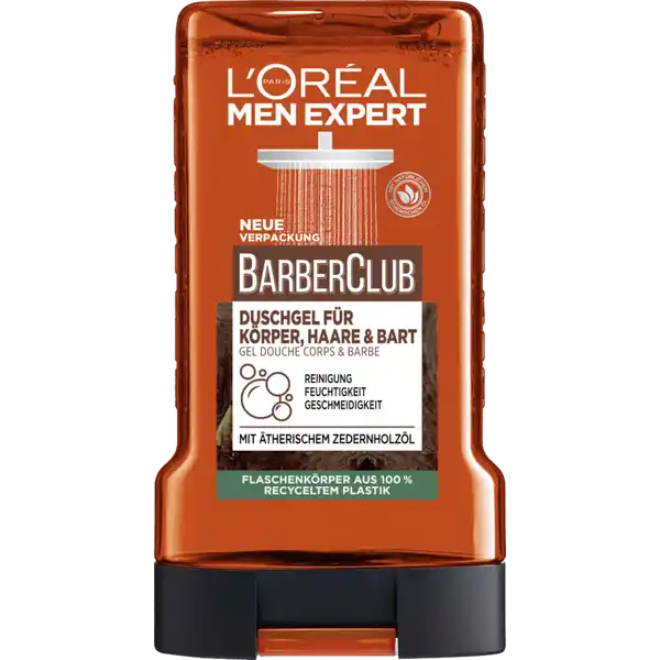Duschgel BarberClub All-in-1 für Körper, Haare & Bart