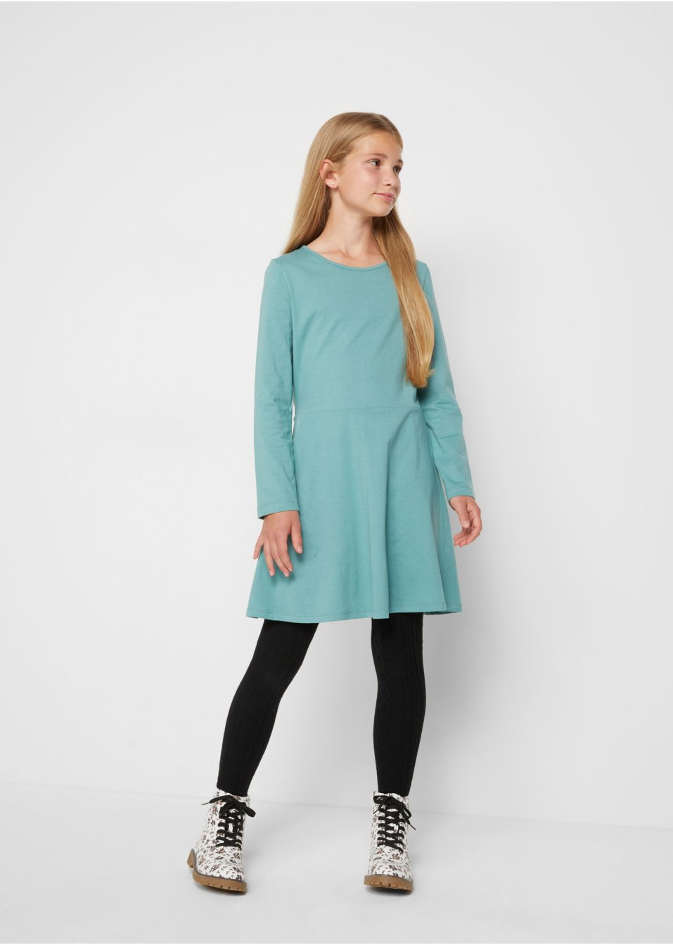 Lot de 2 robes en jersey fille