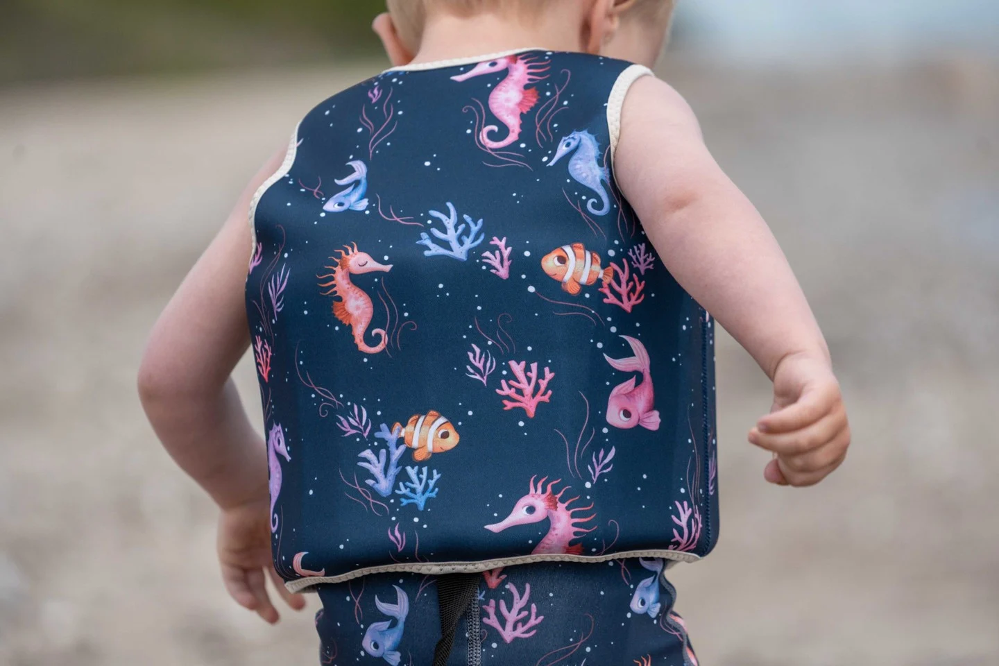 Filibabba - Svømmevest 3-4 år - Rainbow Reef - (FI-02992)