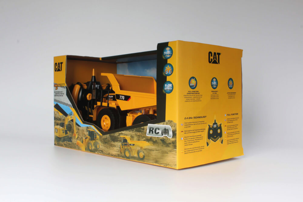 CARRERA RC CAT CARRERA RC  1:35 RC CAT 770 Mining Truck (B/O)