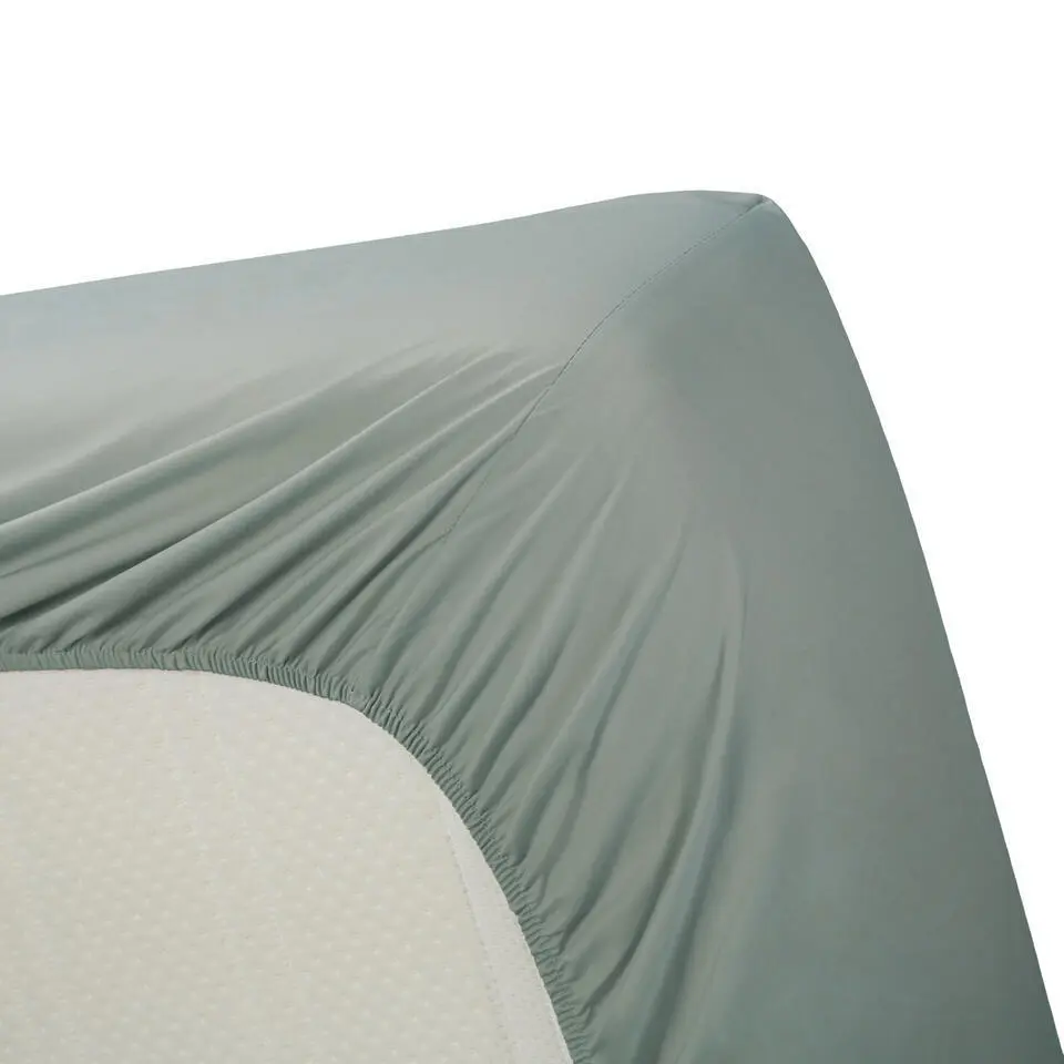 Ambiante Katoen - Topper Hoeslaken - 120x200 - Blauw