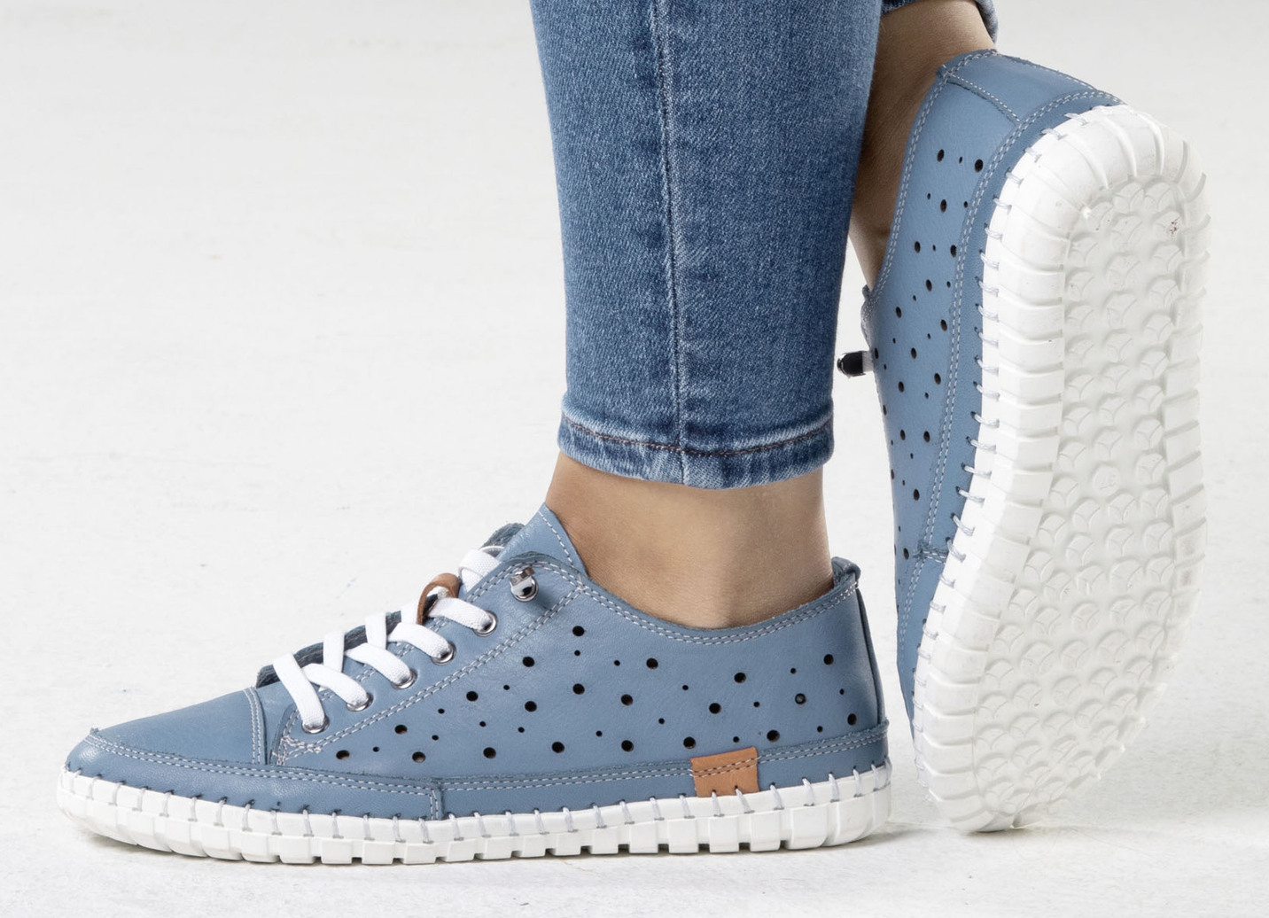 Gemini Schnürschuh mit luftiger Zierlochung