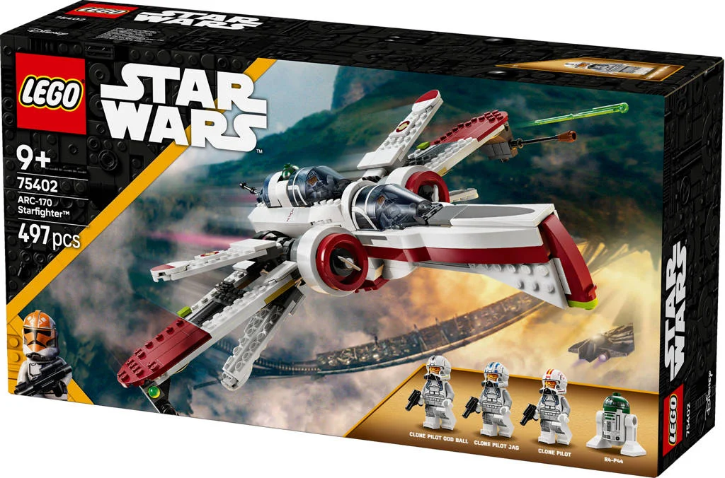 Geen waar voor je geldARC-170 Starfighter™ bouwspeelgoed 75402