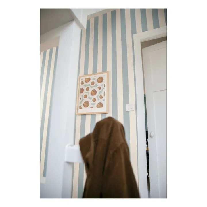 Maison Janette Rouleau de papier-peint Octave | Bleu ciel