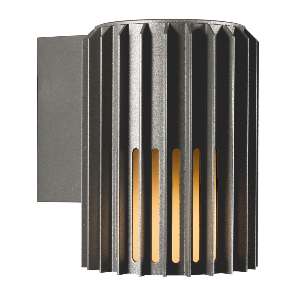 VEGGLAMPE NORDLUX ALUDRA SEASIDE ANTRASITT ALU IP54