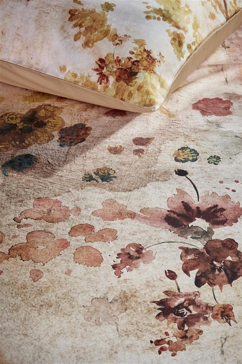 Bettwäsche THE IVY Satin 135x200 cm, mit 1 Kissen