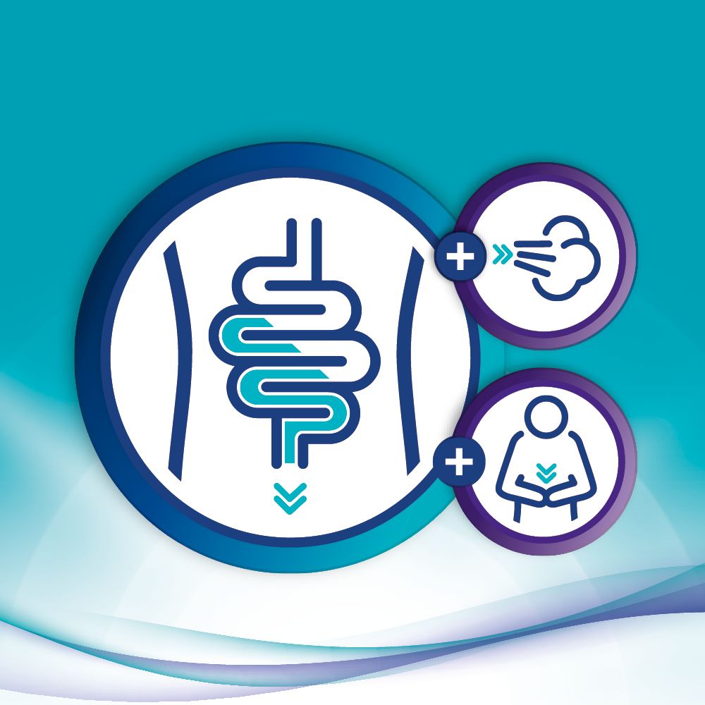 Imodium® akut Duo bei akutem Durchfall mit Blähungen
