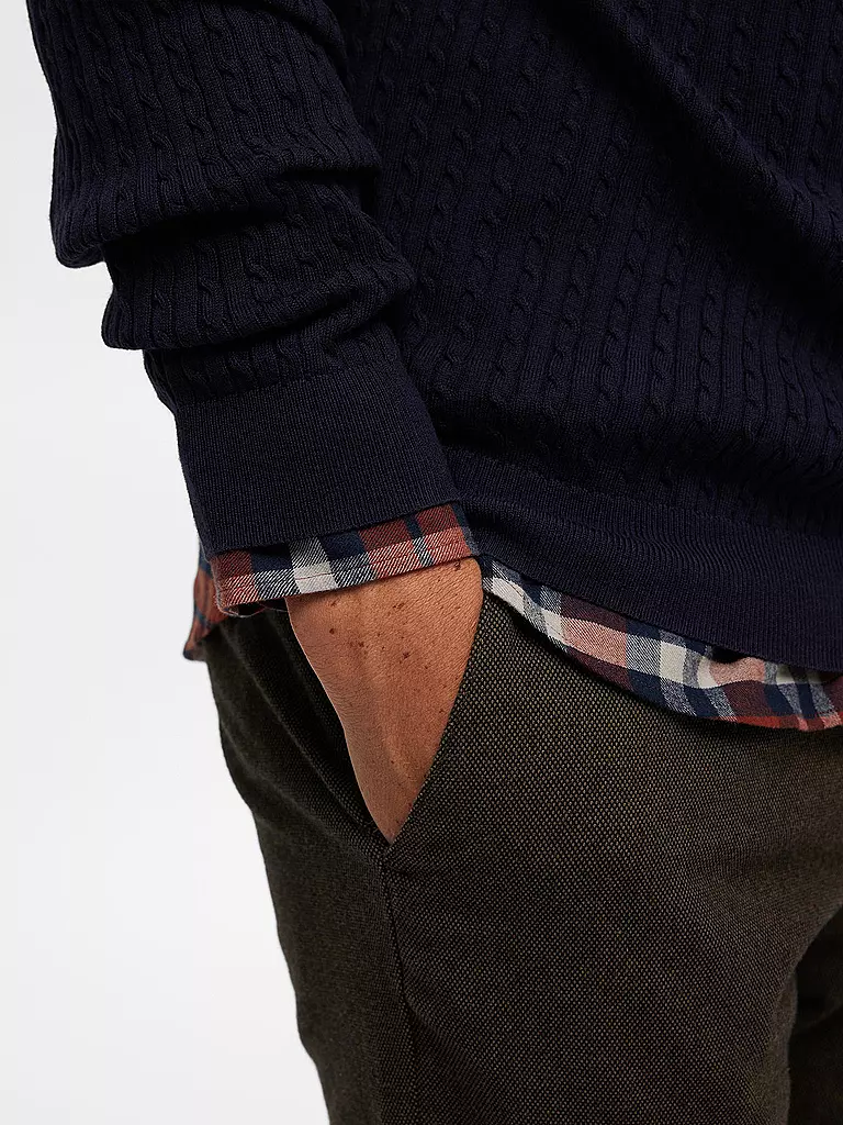 SELECTED Pullover SLHBERG  dunkelblau