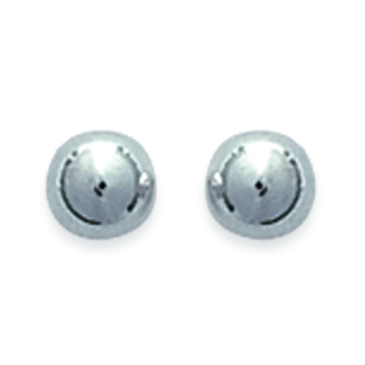Boucles d'oreilles Brillaxis boule argent 4mm