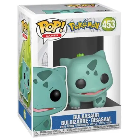 Funko POP! Games: Pokemon - Bulbasaur | Bulbizarre | Bisasam #453