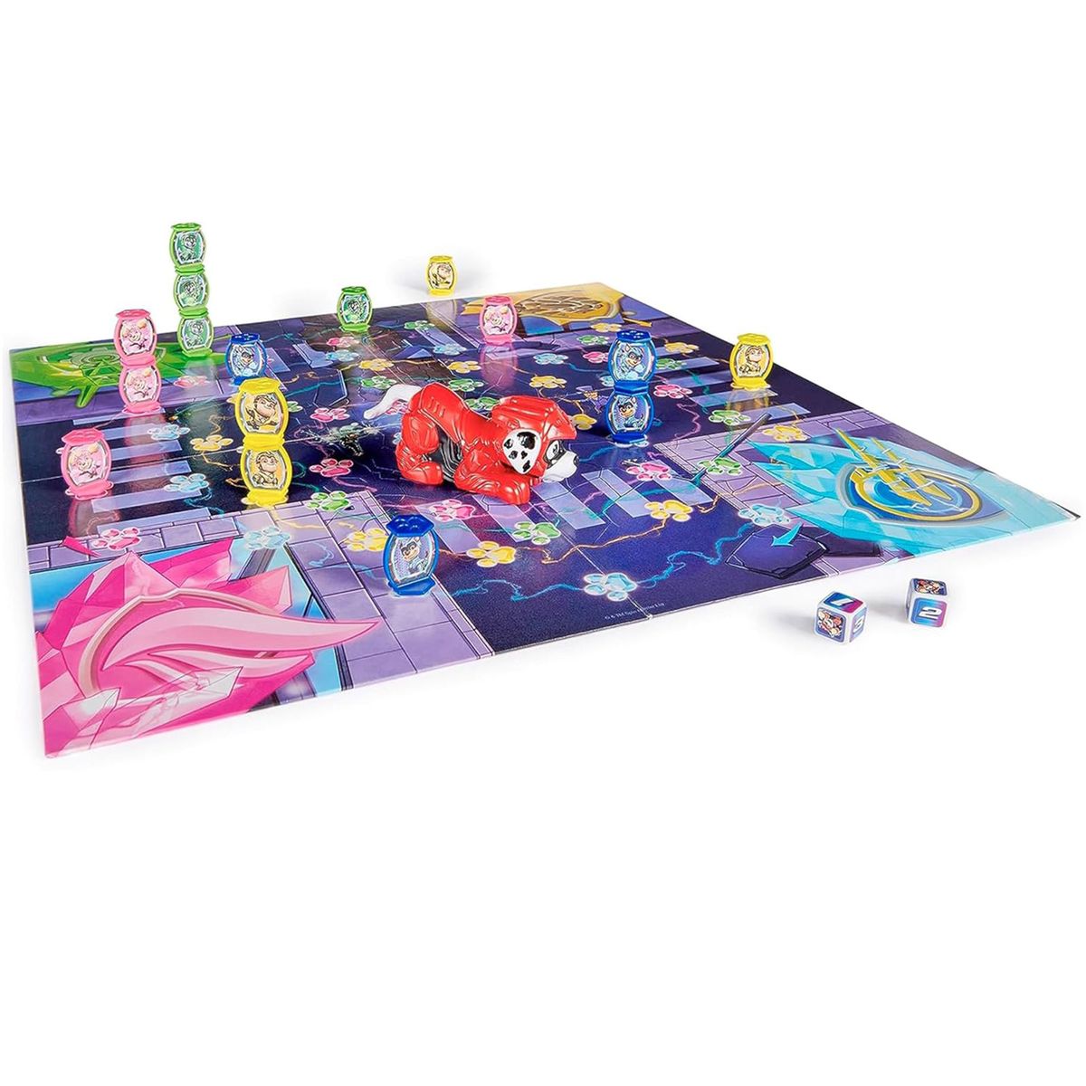 Spin Master 6067974 (20143803) - Paw Patrol - The Mighty Movie - Kinderspiel, Gesellschaftsspiel, Die Meteor Mission