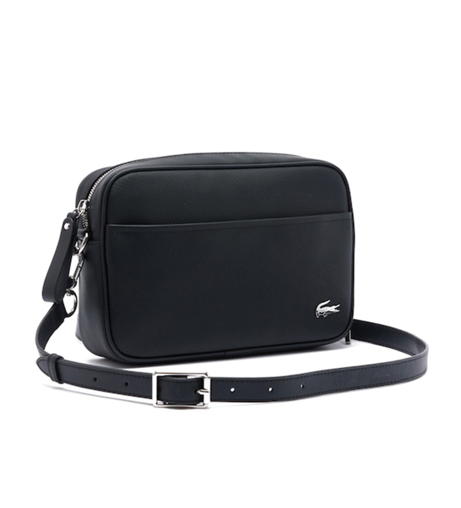 Bolsa de ombro preta Lacoste Daily Lifestyle