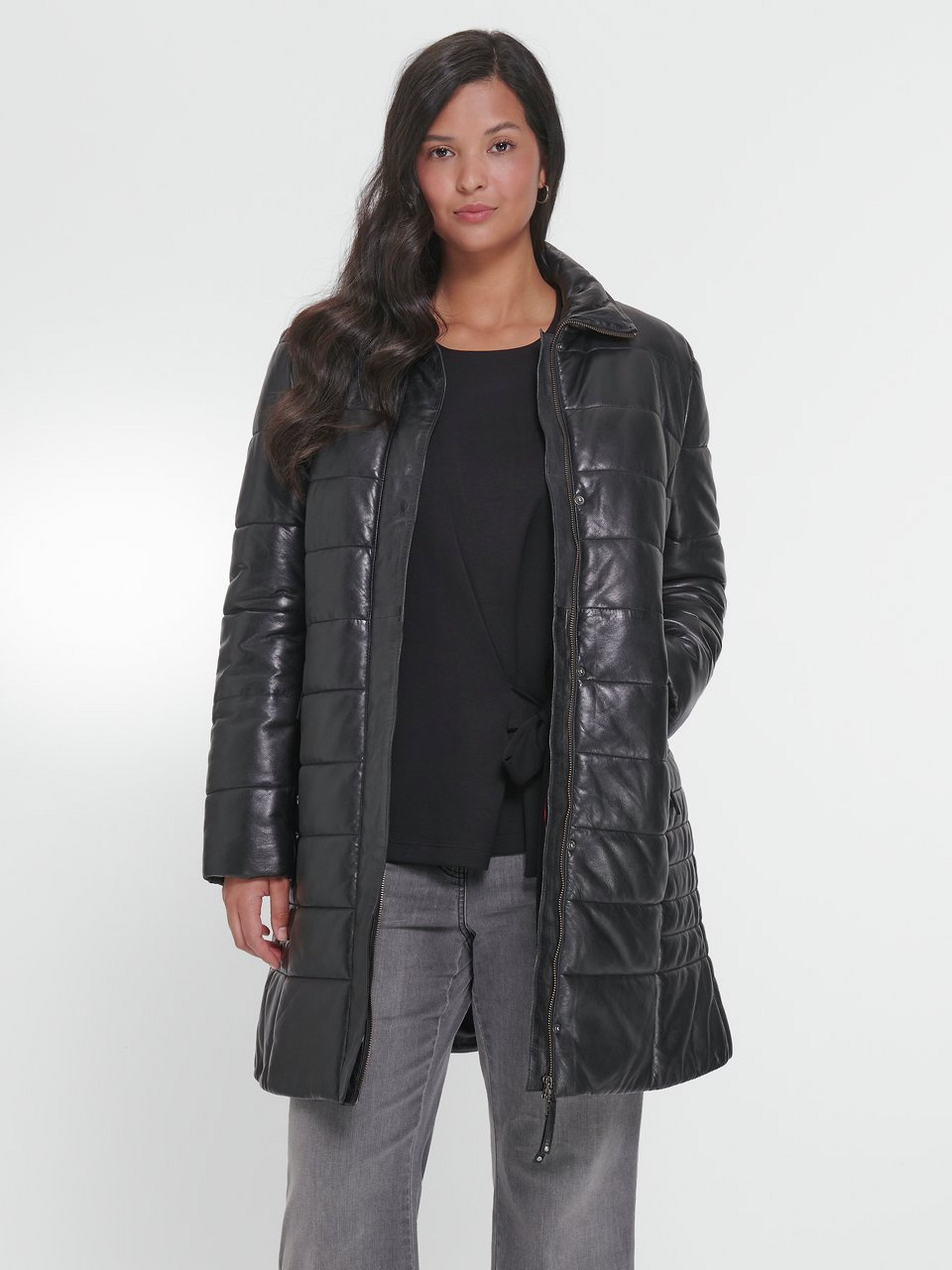 Lederjacke