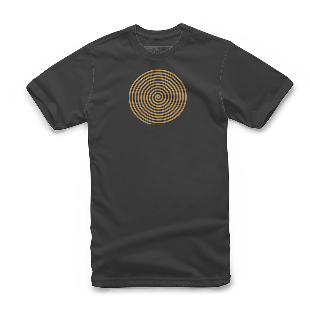 Alpinestars - T-shirt Oscar Spiral Noir / Marron