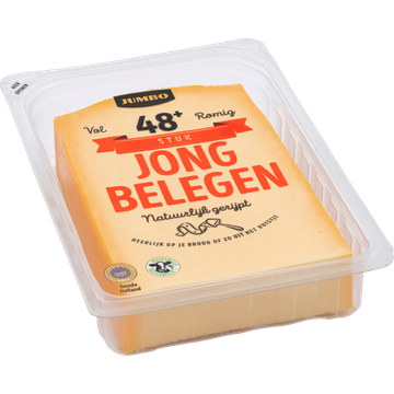 Jumbo Kaas Jong Belegen 48+ Stuk 535 g