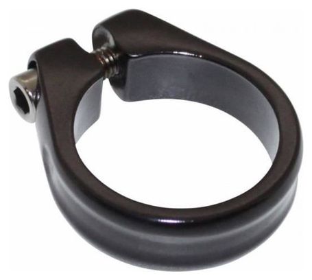 collier serrage tige de selle chc alu noir mat diam. 31 8mm