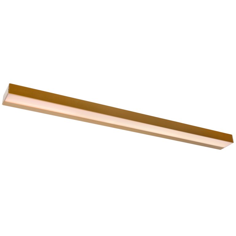 Lucide Alexa wandlamp LED badkamer large mat goud