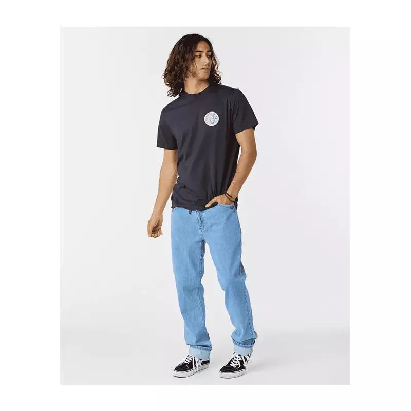 Teeshirt RIPCURL Passage S/S Tee Washed Black