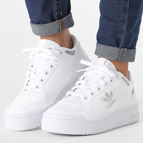 Baskets Femme Forum Bold IG0272 Footwear White Silver Dawn