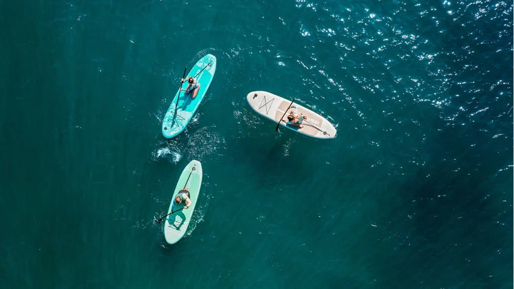 Virtufit opblaasbaar supboard Ocean 275 - Sand Beige