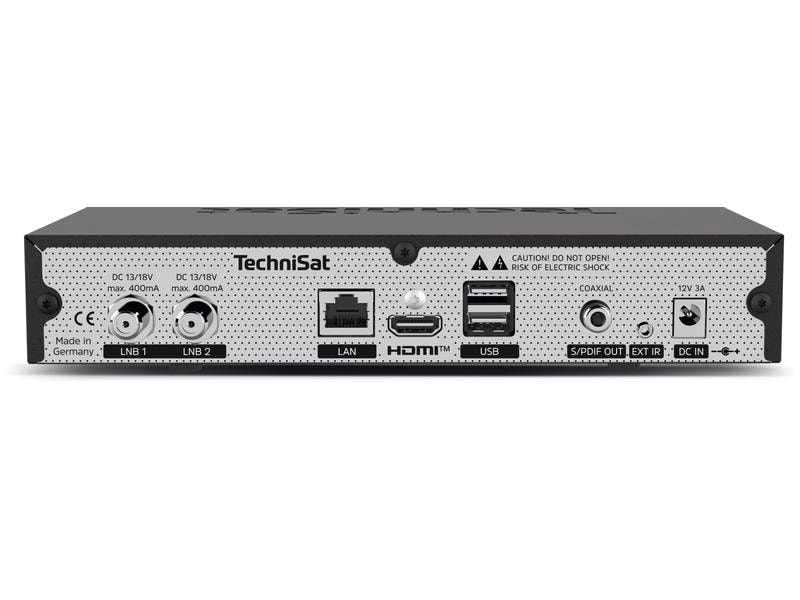 Technisat SAT-Receiver Digit Isio S4 HDTV DigitalSat-Receiver mit TwinTuner