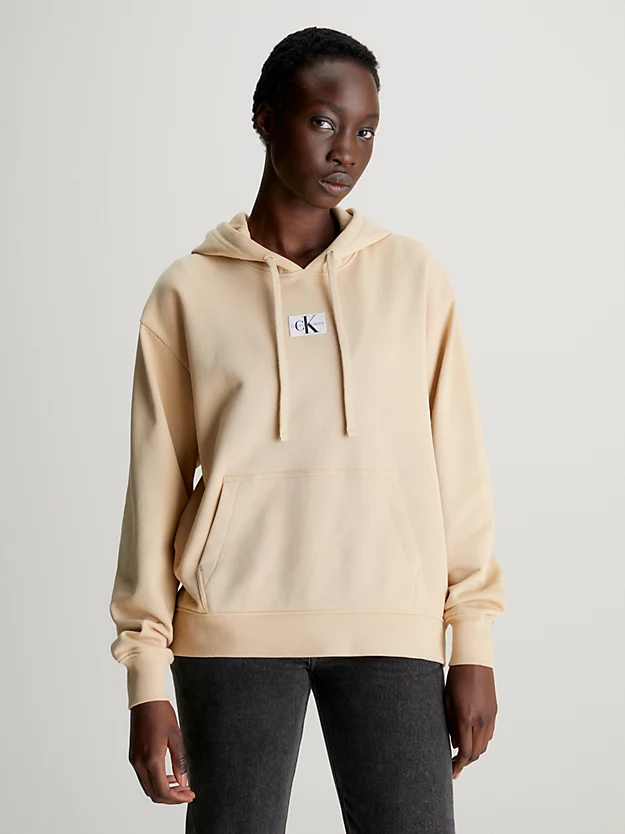 Moletom oversized de algodão felpudo