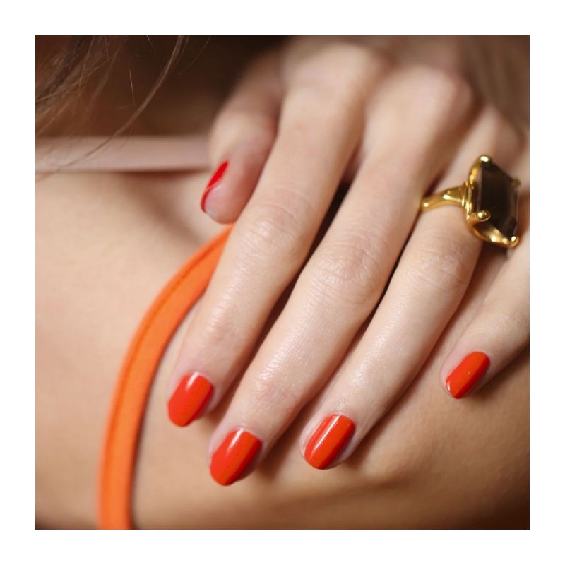 Vernis semi-permanent LED Green Flash Coral Reef Manucurist 15ml