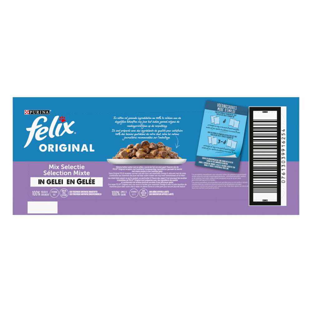 Felix Original Mix Selectie in Gelei44 x 85 gr