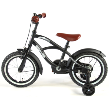 Volare Black Cruiser 14 Inch kinderfiets