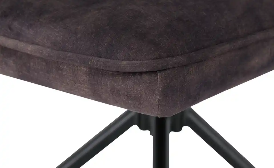 Stuhl Telford ohne Anthrazit Velours