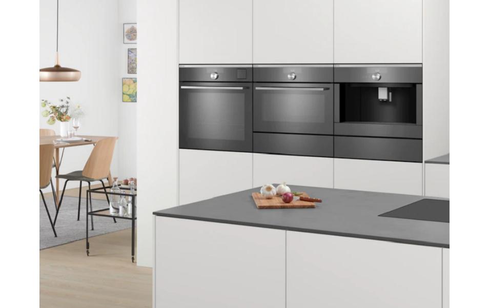 Einbaumikrowelle EB4SL90KCN, Chrom<br>Mikrowellenofen