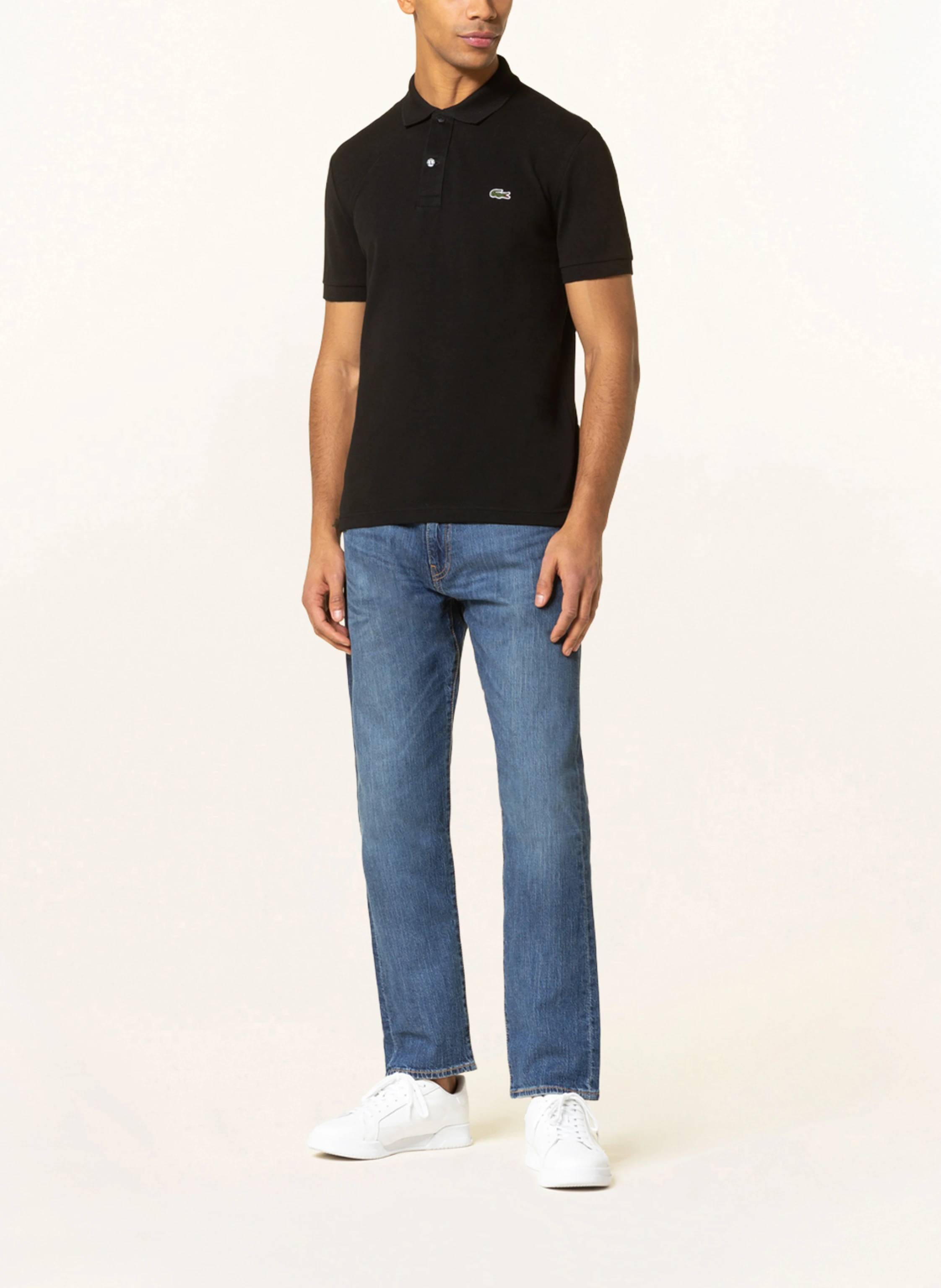 LACOSTE Piqué-Poloshirt Slim Fit