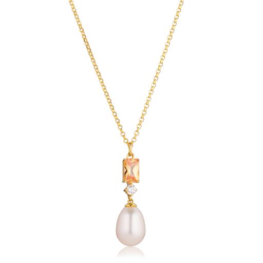 Sif Jakobs Jewellery Galatina Halskæde, Guld, 50 cm