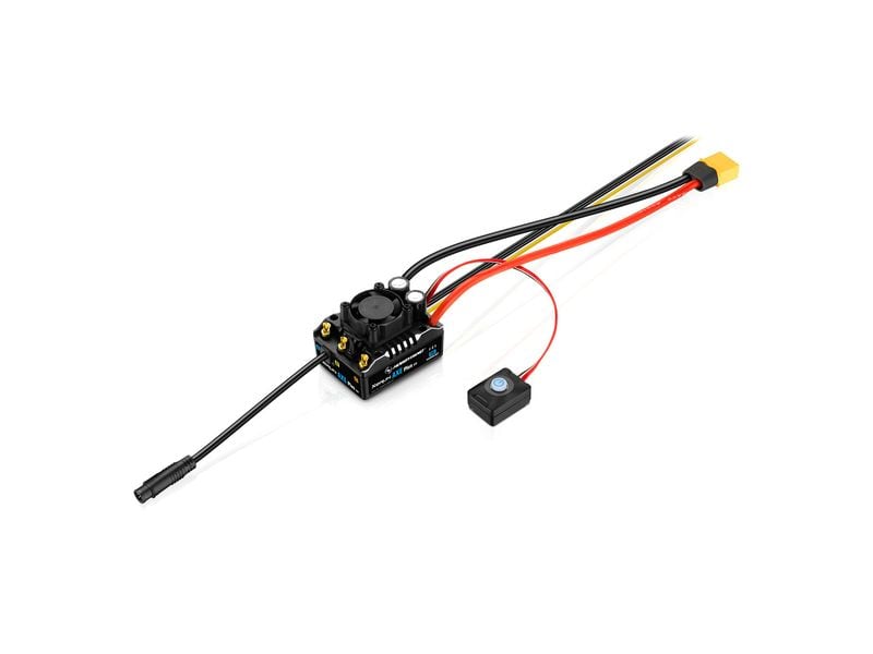 Hobbywing Brushless-Antriebsset AXE Plus R3 Combo 3300 kV 2 Brushless FOC Sensored ESC für Rock Crawler im Massstab 1:10