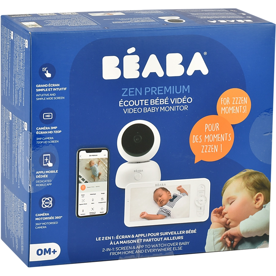 BEABA® Video-Babyphone ZEN Premium weiss
