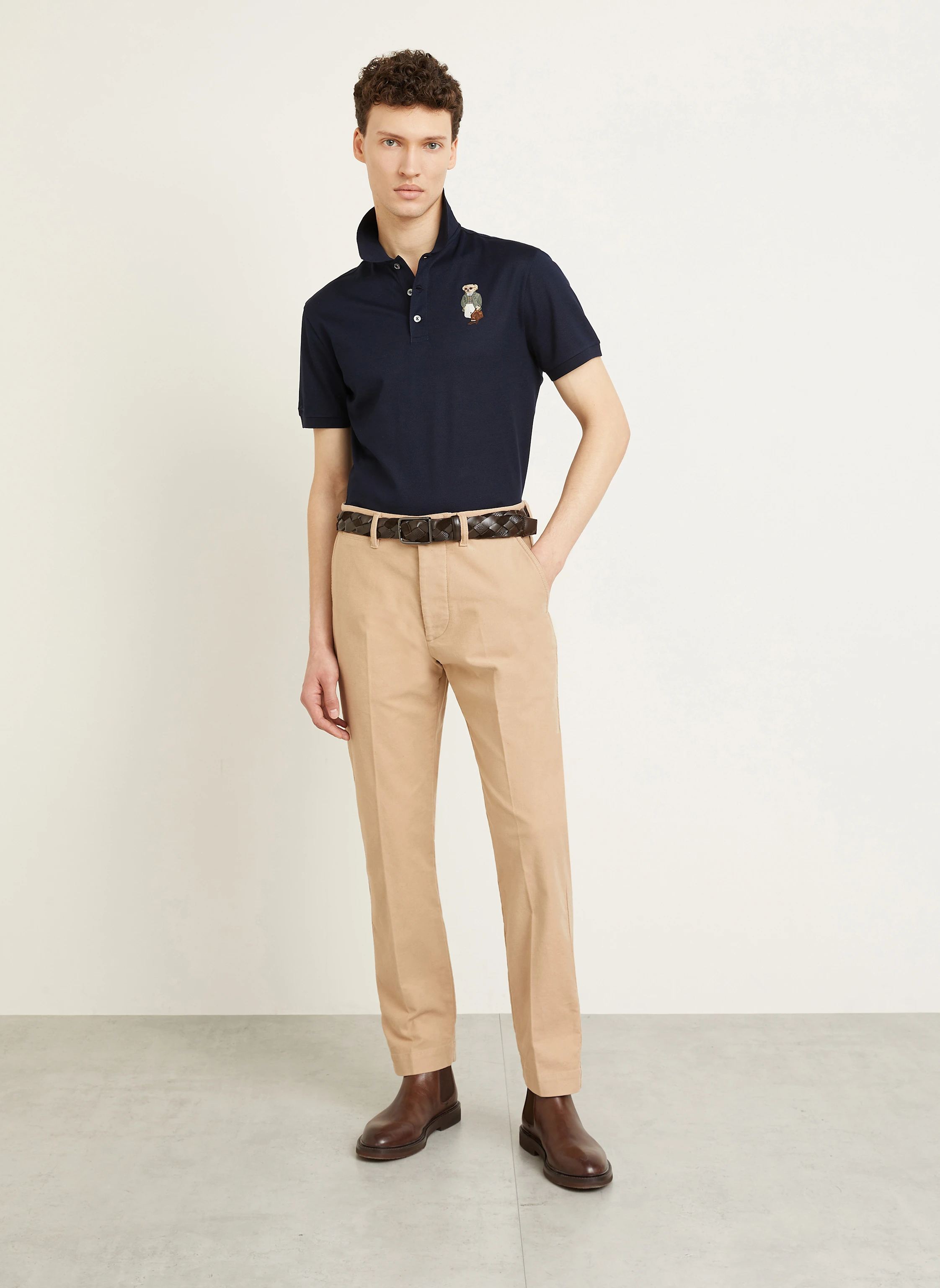 RALPH LAUREN PURPLE LABEL Piqué-Poloshirt