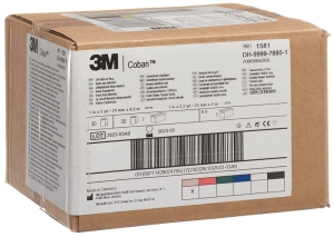 3M COBAN Elastische Binde 2.6cmx4.57m hautfarbig, 30 Stück