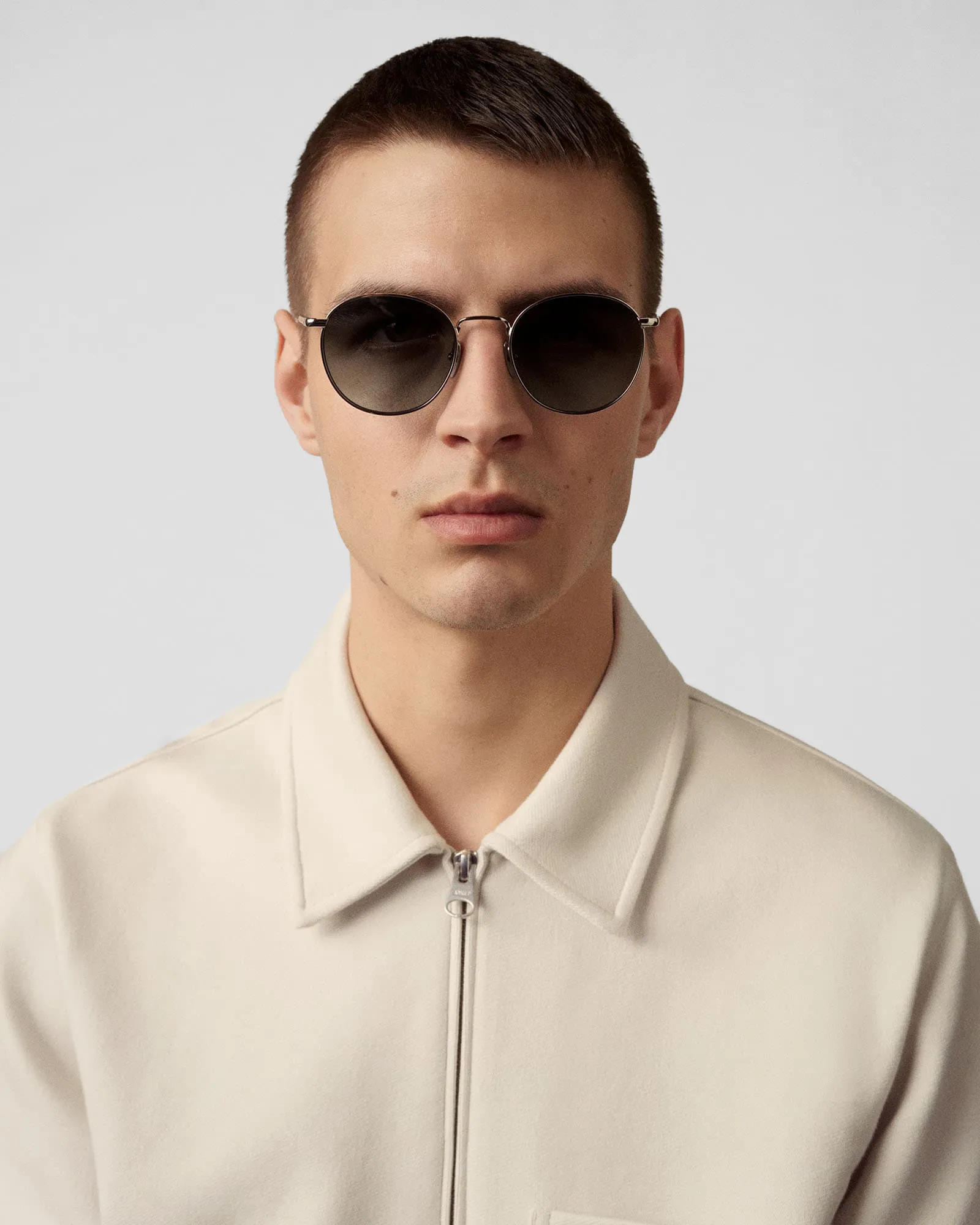 Chimi Eyewear ROUND GREY P SUNGLASSES