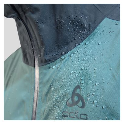 Veste imperméable Odlo Aegis 2.5L Gris/Vert