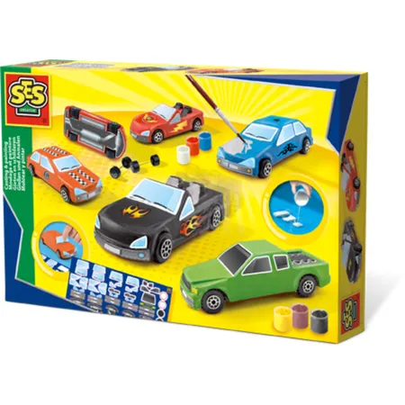 SES Creative Creative Gießen und Anmalen Autos