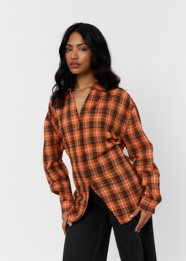 Jacky blouse oranje