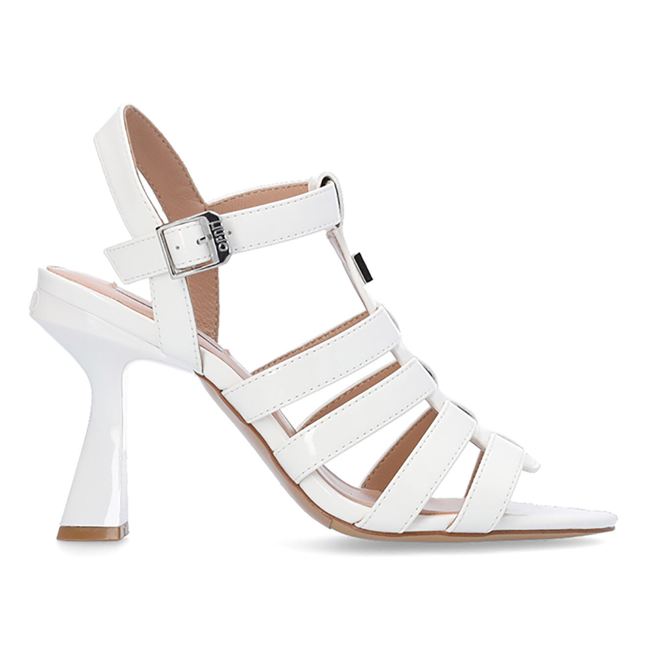 Liu-Jo Sandales Bérénice blanches - Talon 10 cm