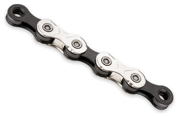 Chaîne KMC X11 118 Maillons 11 Vitesses Argent/Noir