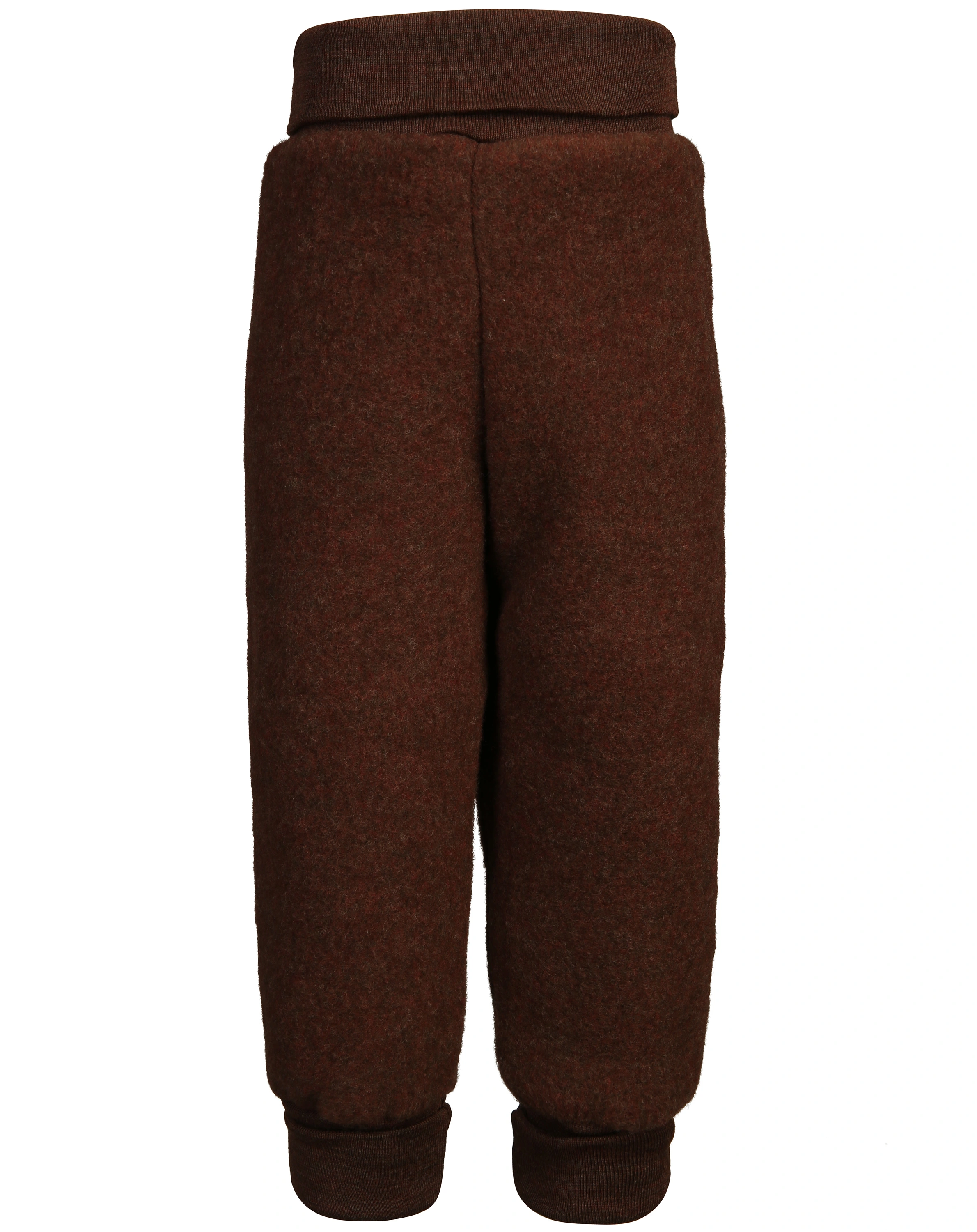Woll-Hose SNUGGLY WINTER mit Nabelbund in zimt melange