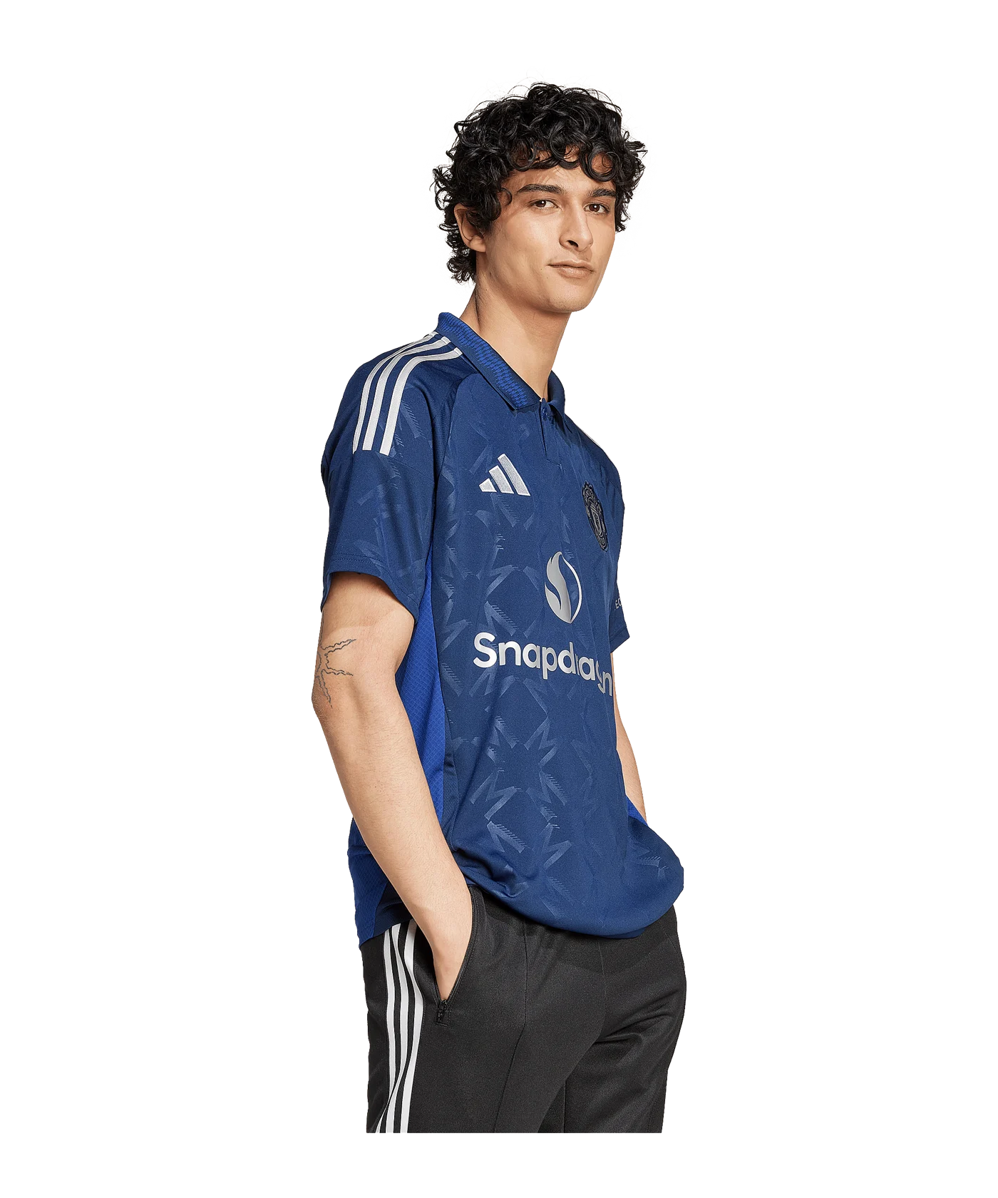 adidas Manchester United Trikot Away 2024/2025 Blau