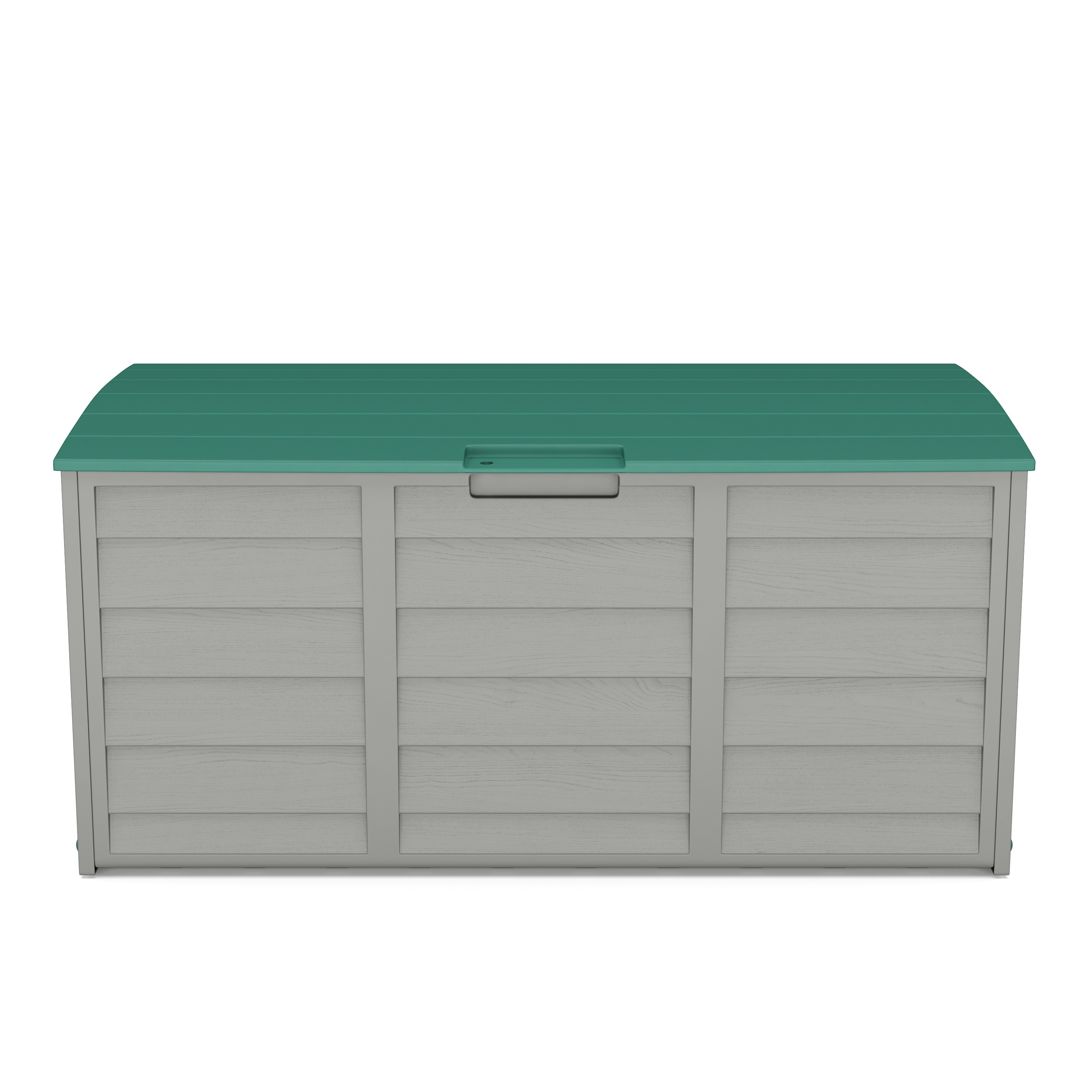 Kissenbox Gartenbox grün/grau