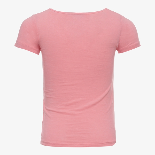 TwoDay meisjes T-shirt roze met jungledieren