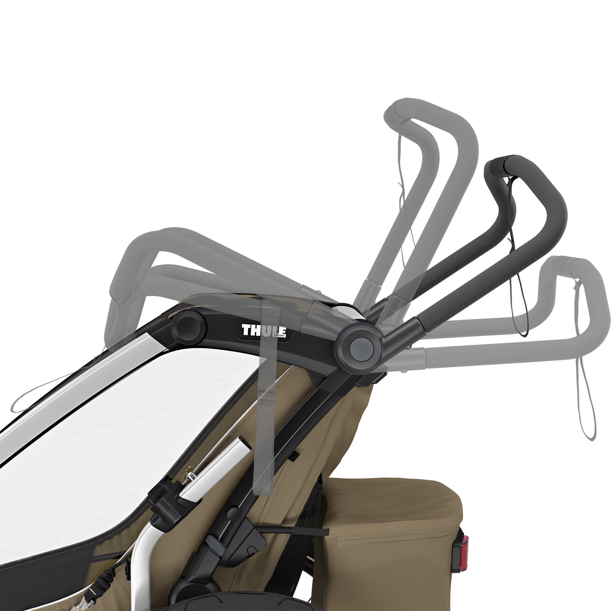 Thule Chariot Cross 2 Single Fahrradanhänger 1 Sitzer khaki