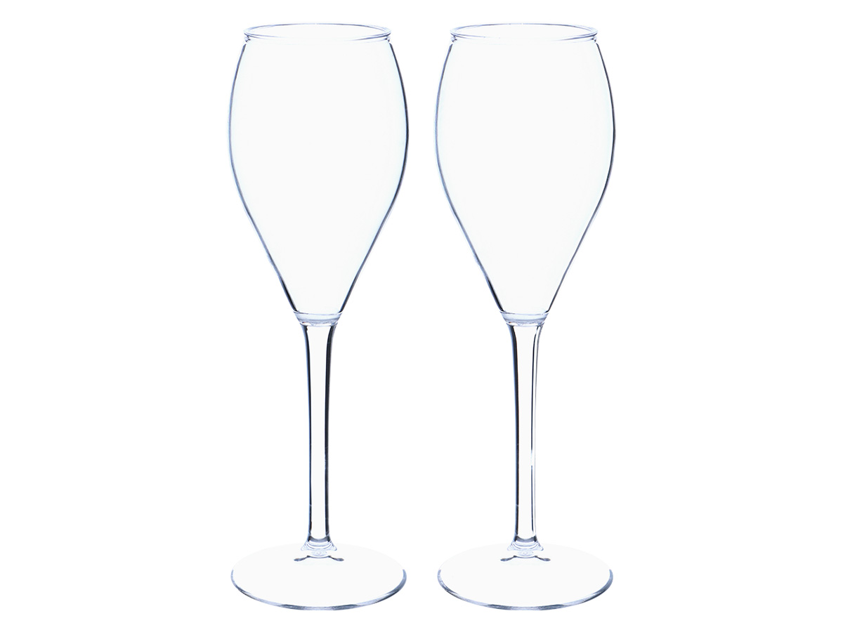 Travellife Lua champagneglas - Set van 2